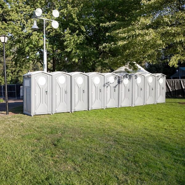 our special event porta potties come in a range of options, including luxury trailers, standard portable toilets, and ada-accessible units